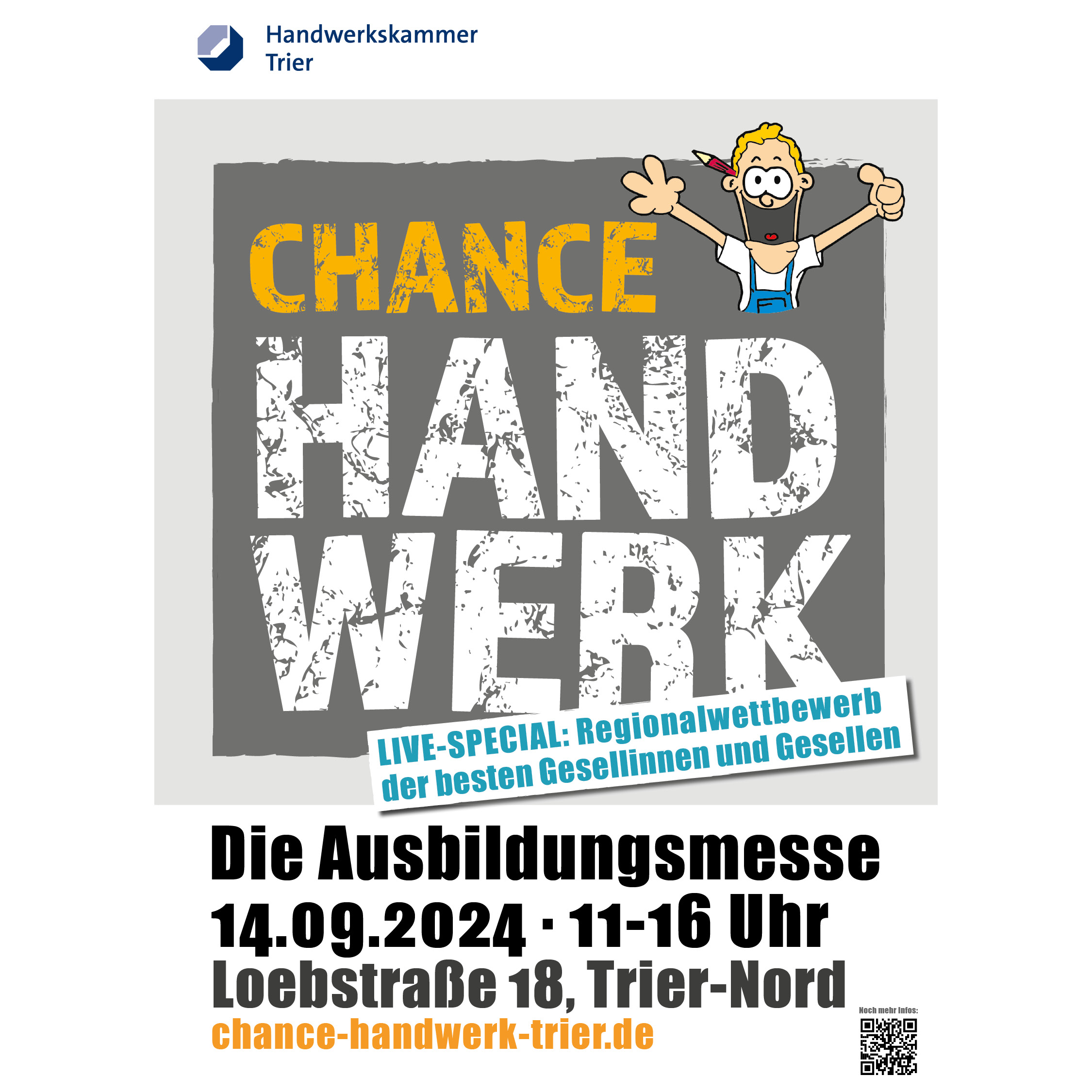 Plakat_Chance_Handwerk_Ausbildungsmesse